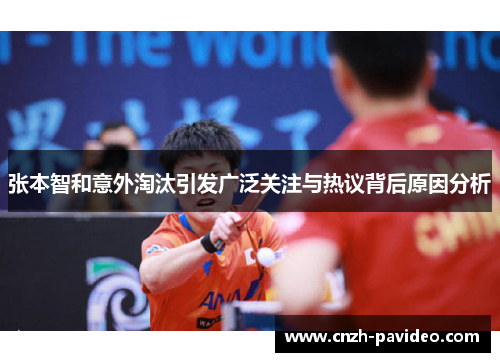 张本智和意外淘汰引发广泛关注与热议背后原因分析