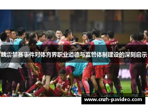 魏震禁赛事件对体育界职业道德与监管体制建设的深刻启示